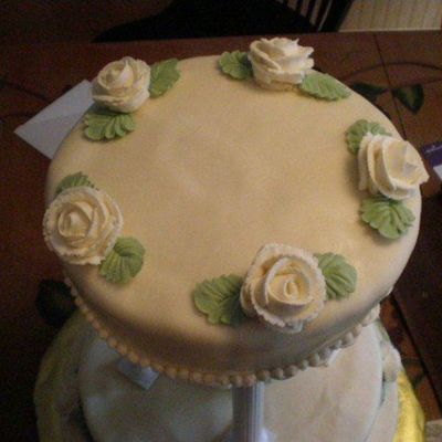 Ivory Wedding Cake