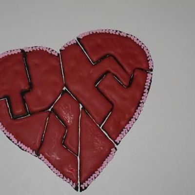 Puzzle Heart Cookie2