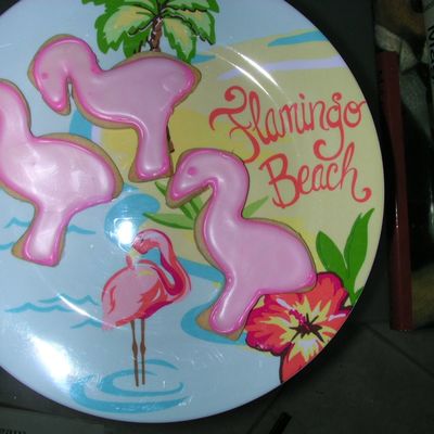 Flamingo Cookies