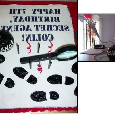 Secret Agent/spy Cake