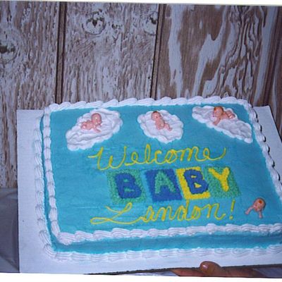 Sister's Baby Shower Cake