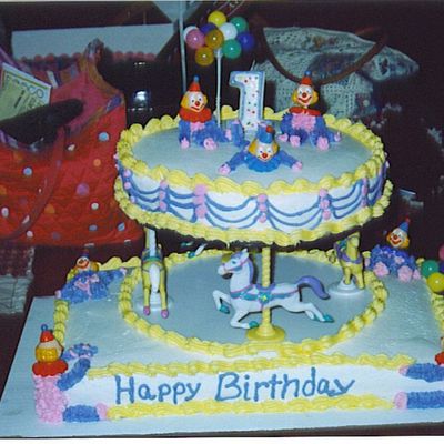 Carousel Cake