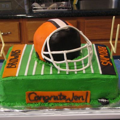 Groom's Cake - Cleveland Browns
