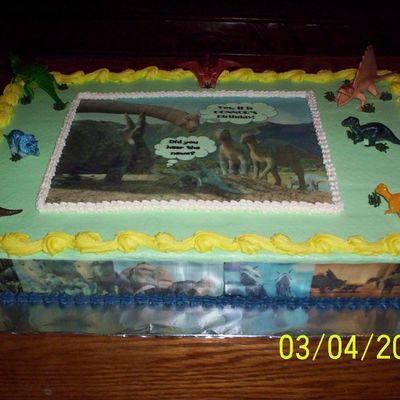 Dinosaur Cake