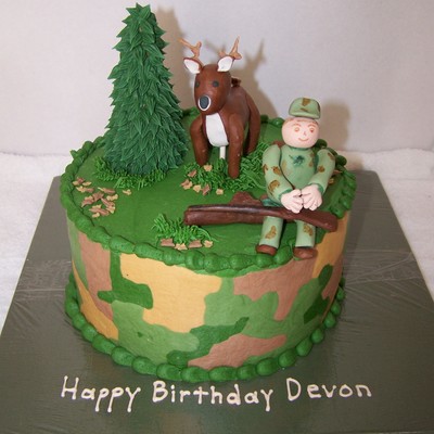 Another Deer Hunting Cake