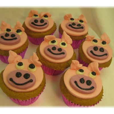 Pig Cupcakes