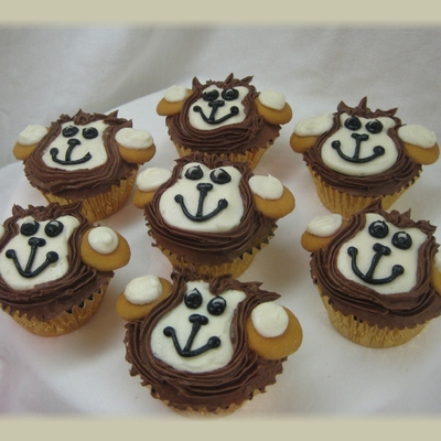 Monkey Cupcakes