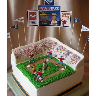 Padres Baseball Cake