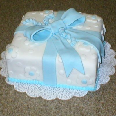 Fondant Package Cake