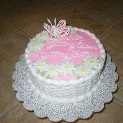 Butterfly Birthday Cake