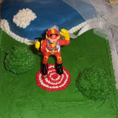 Skydiving Cake