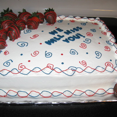 Retirement W/choc Covered Strawberries