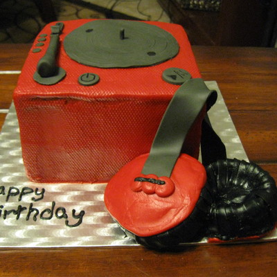 Dj Turntable Birthday
