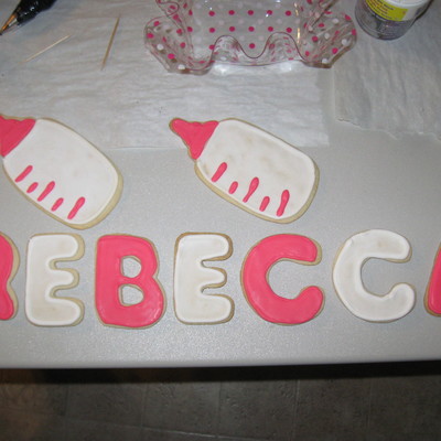 Baby Girl Cookies