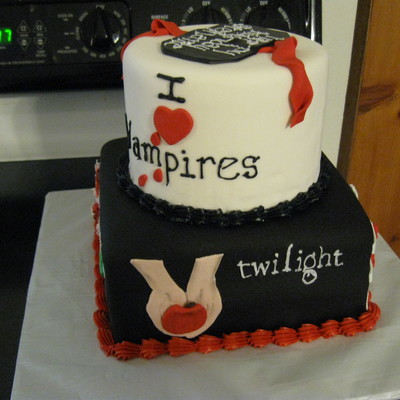 Twighlight Birthday Cake