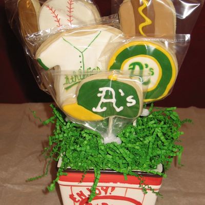 Oakland Athletics (A's) Cookies