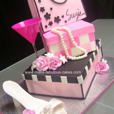 Sex And The City Theme Cake