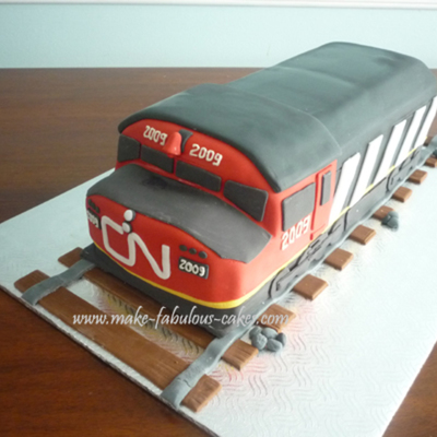 Cn Train Cake
