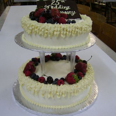 25Th Anniversary Cake