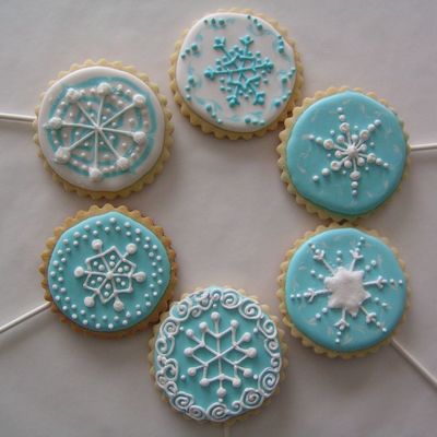 Snowflake Cookies - No Fail Sugar Cookie Recipe