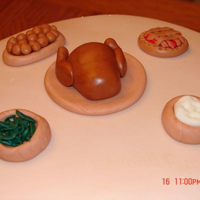 Turkey Dinner Cake