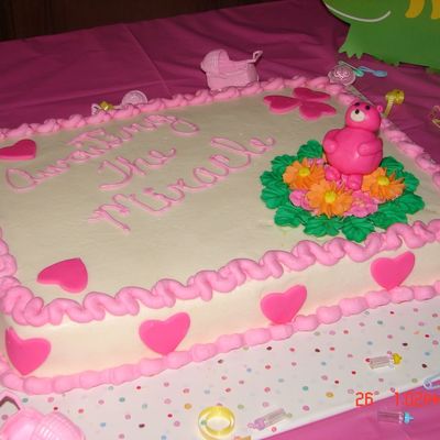 Teddy Bear Baby Shower Cake