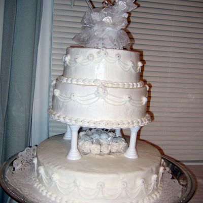25Th Wedding Anniversary Cake