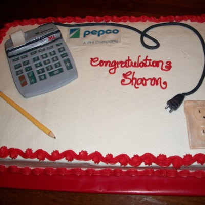 Retirement Cake For A Accountant