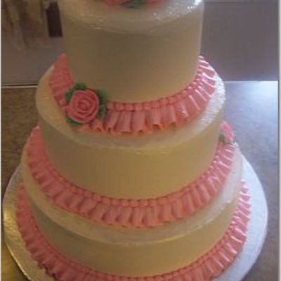 Little Girl's Baptism Cake