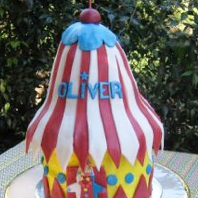 Circus Tent Cake