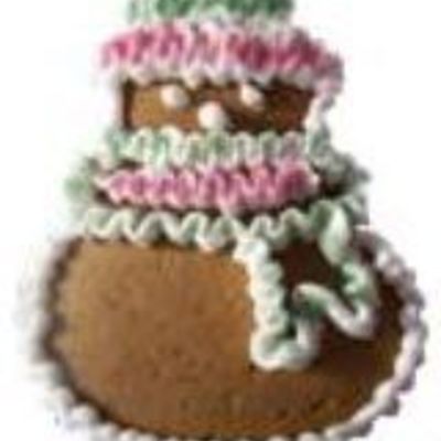 A Gingerbread Snowman