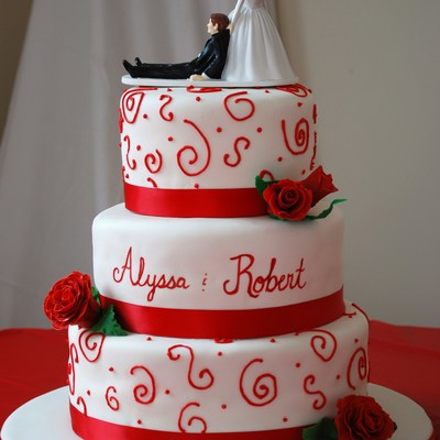 Alyssa's Wedding Cake