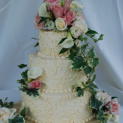 Ivory Wedding Cake