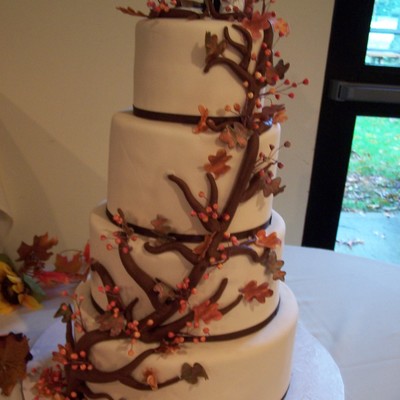 Fall Wedding Cake