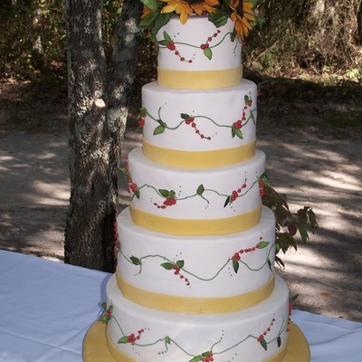 Fall Wedding Cake