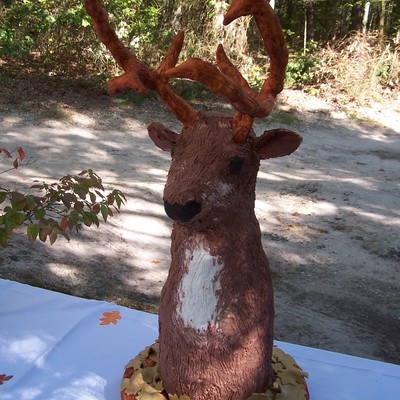3-D Deer Head