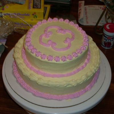 My 1St Attempt At A "pro" Cake.