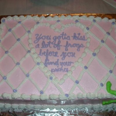 My Bridal Shower Cake