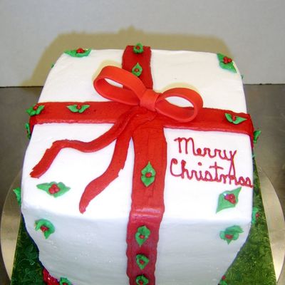 Red Christmas Package