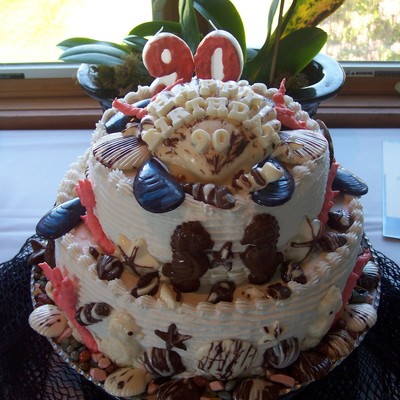 90Th Birthday Cake