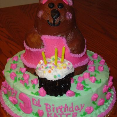 Bear With Rose Buds