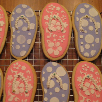 Flip Flop Cookies