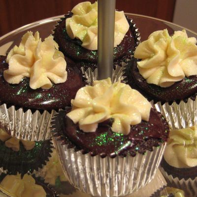 Guiness Cupcake W/choc Ganache & Bailey's Bc