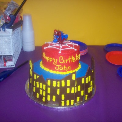 Spiderman Cake