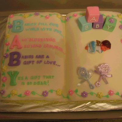 Baby Shower Cake
