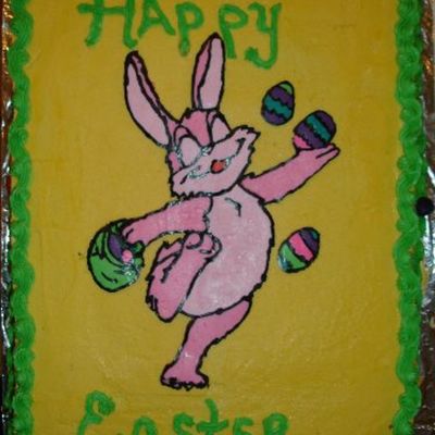 1St Cake; Fbct. Easter Cake