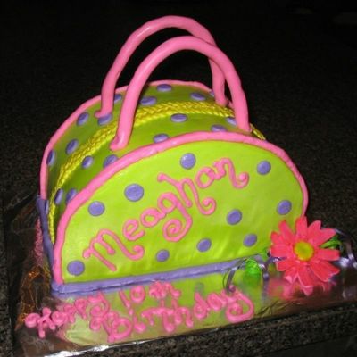 Little Girl's Purse Cake