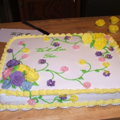 My First Cake To Sell