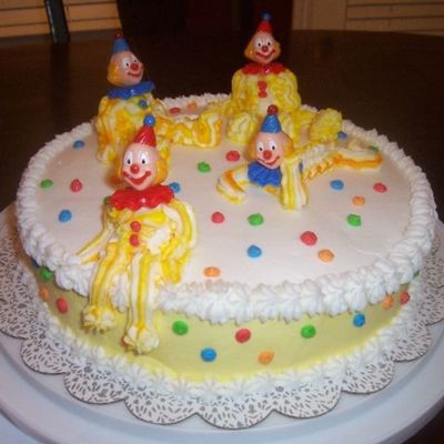 Clown Cake From Course I