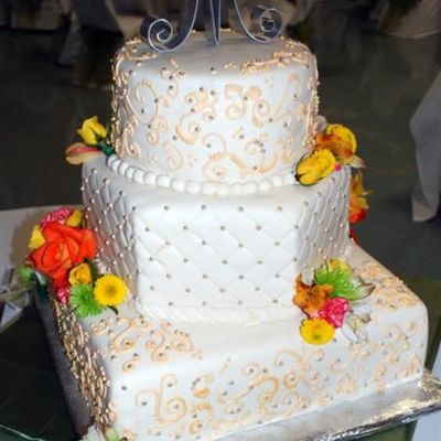 Stephanie's Wedding Cake